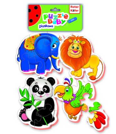 Meka slagalica za bebe “Zoo vrt”