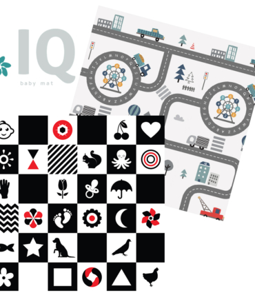 IQ sklopiva podloga Kontrasti + Staza 150x200 cm